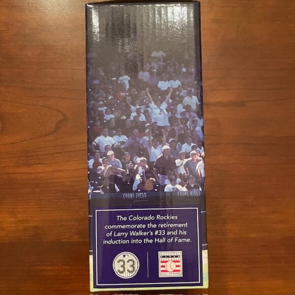 Larry Walker HOF Colorado Rockies Bobblehead MLB - Picture 6 of 7